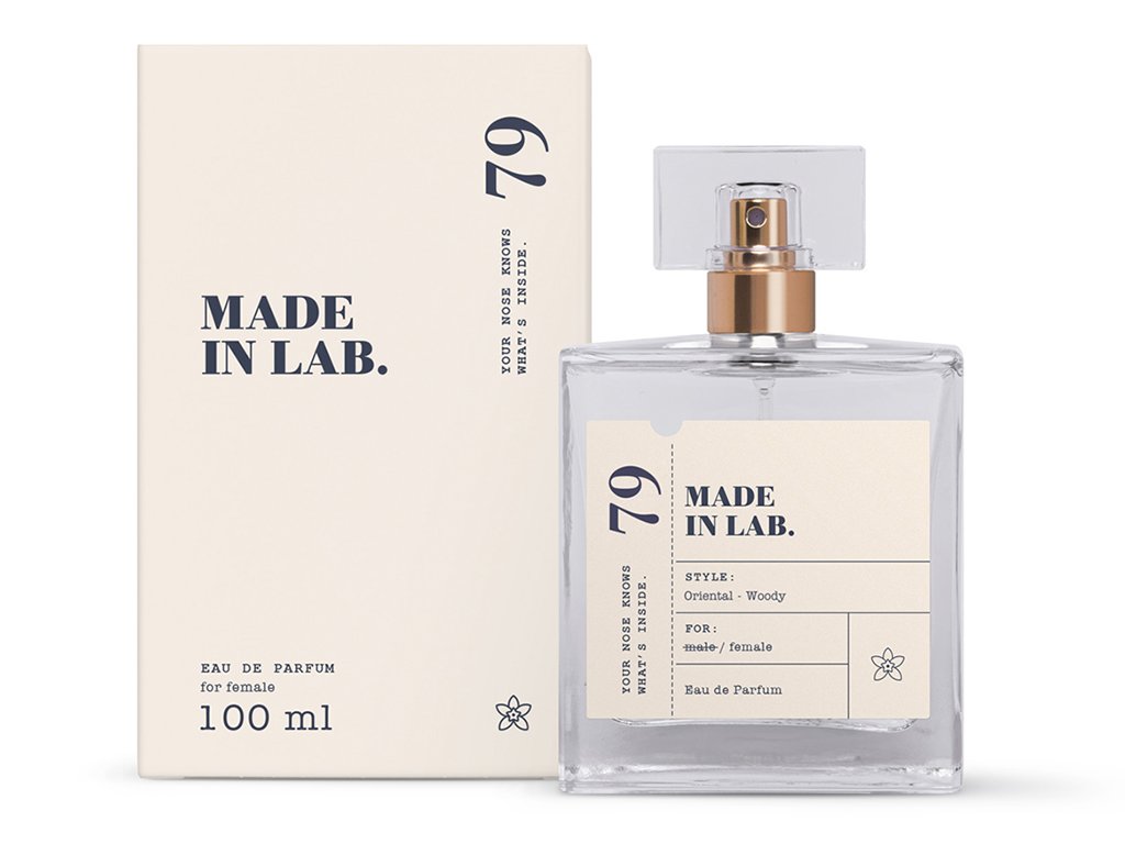 Made in Lab 79 – flakón a balenie