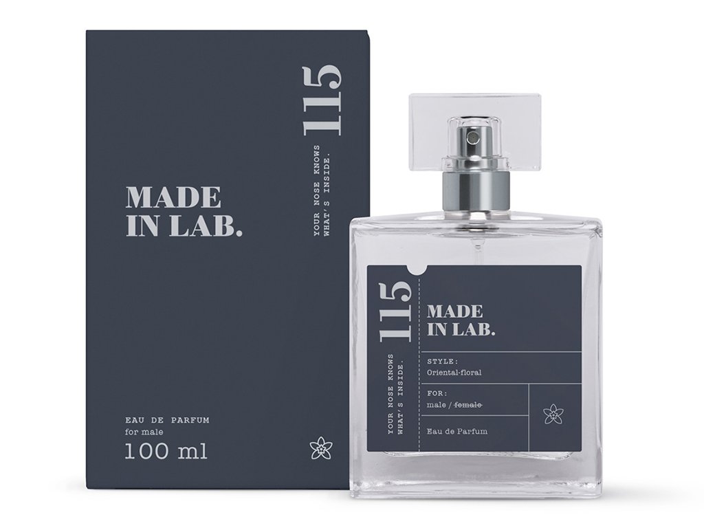Made in Lab 115 – flakón a balenie